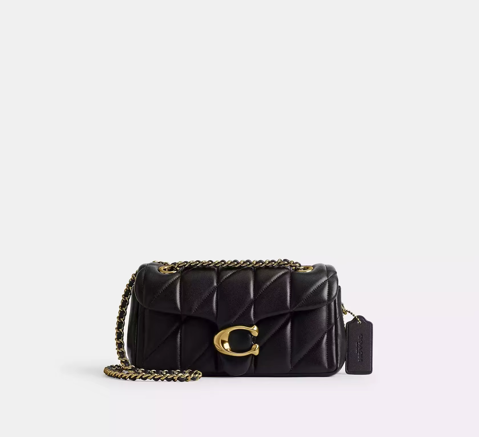 Сумка Tabby Shoulder Bag 20 With Pillow Quilting - Brass/Black